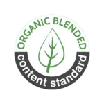 Organic Blended content standard logo